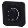 Aigostar - Dimmer mit Rahmen, 250V/10A, schwarz