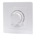 Aigostar - Dimmer mit Rahmen 250V/10A weiß