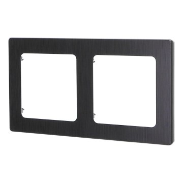 Aigostar - Doppelrahmen Aluminium schwarz