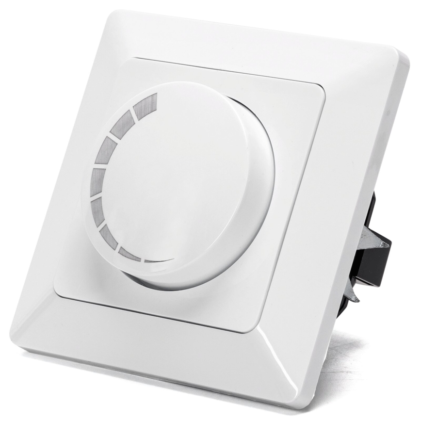 Aigostar - Drehdimmer 110W/230V weiß