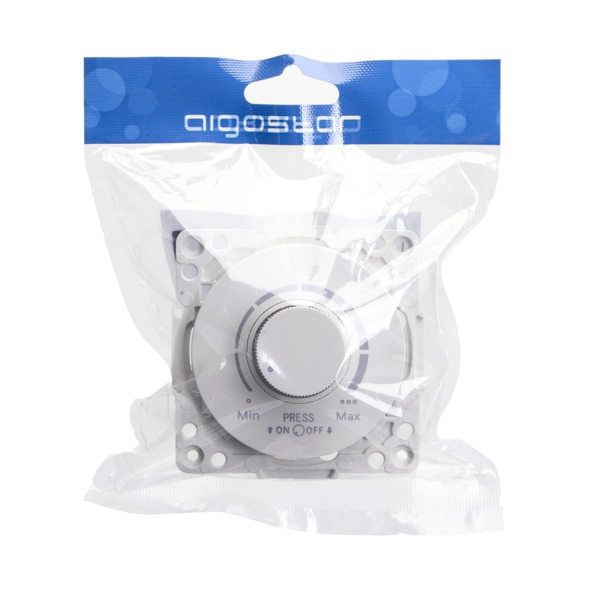 Aigostar - Drehdimmer 300W/230V weiß