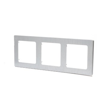 Aigostar - Dreifachrahmen aus Aluminium, silber