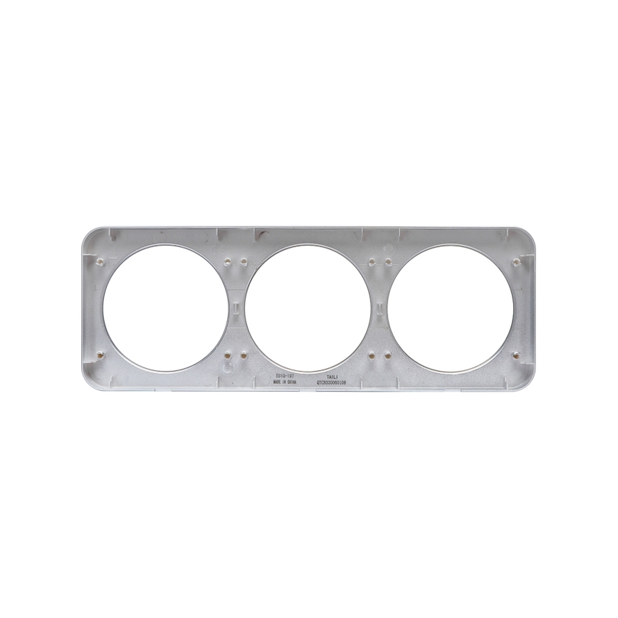 Aigostar - Dreifachrahmen aus Aluminium, silber