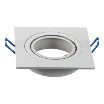 Aigostar - Einbaurahmen für Einbauleuchte GU10 9,1x9,1 cm weiß