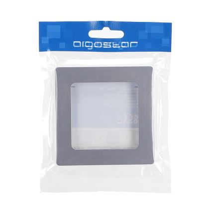 Aigostar - Einfacher Rahmen aus Kunststoff, silber
