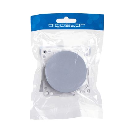 Aigostar - Einfacher rahmenloser Klingeltaster silber