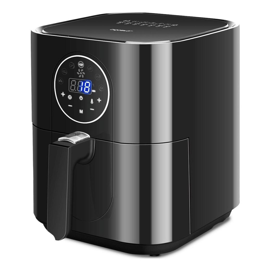 Aigostar - Heißluftfritteuse 1500W/230V 3,5l schwarz