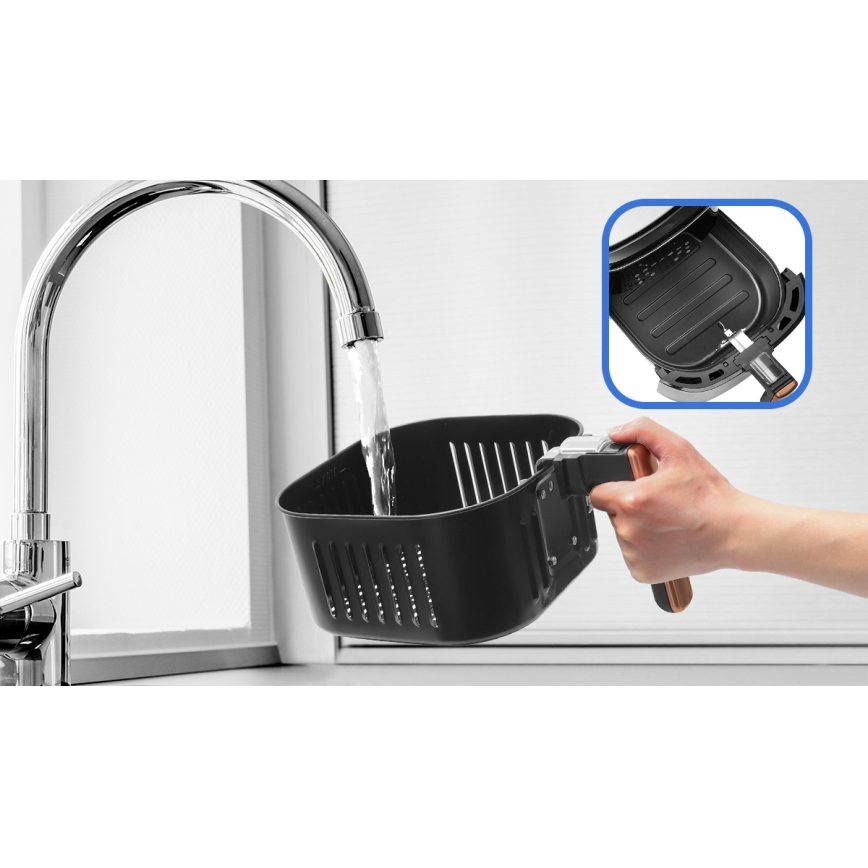 Aigostar - Heißluftfritteuse 7l 1900W/230V