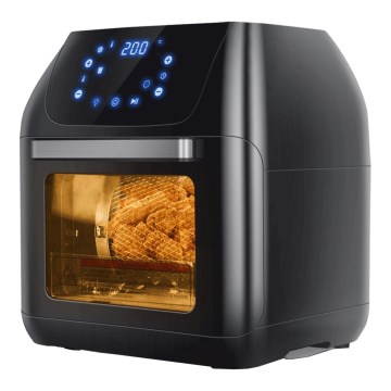 Aigostar - Heißluftofen 1400W/230V 12l schwarz