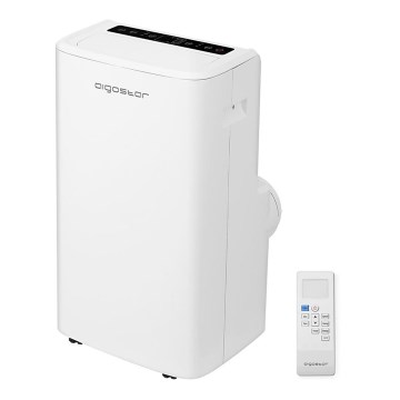 Aigostar - Intelligente mobile Klimaanlage 1337W/230V 12000 BTU Wi-Fi  weiß + Fernbedienung