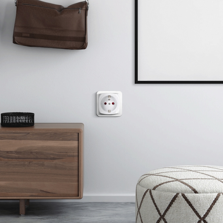 Aigostar - Intelligente Steckdose E 2300W Wi-Fi Tuya