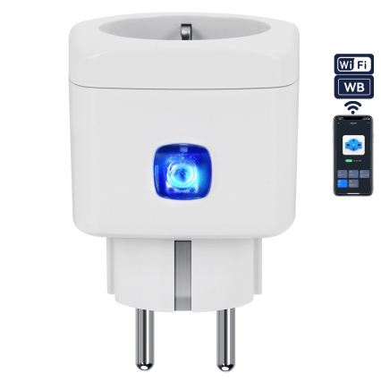 Aigostar - Intelligente Steckdose F 2300W Wi-Fi Tuya