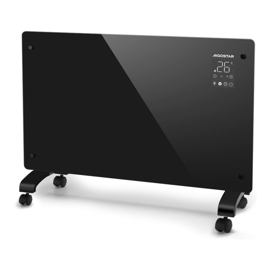 Aigostar - Intelligenter elektrischer Direktheizkörper/Konvektor 2000W Wi-Fi