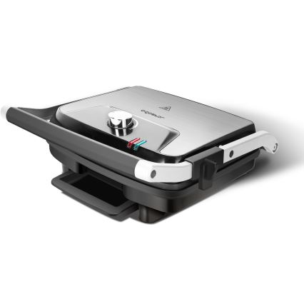 Aigostar – Kontaktgrill 2200W/230V Chrom/schwarz