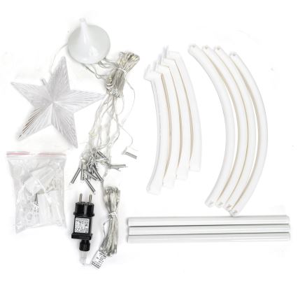 Aigostar - LED Außen-Weihnachtsdekoration LED/3,6W/230V 120 cm IP44 kaltweiß