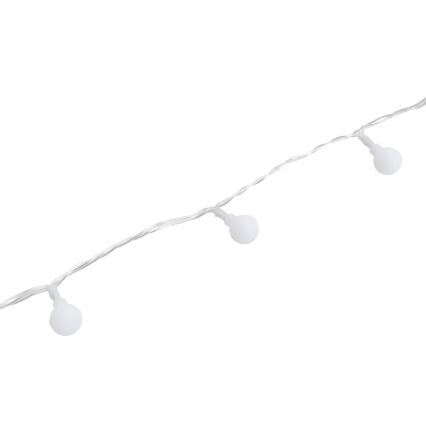Aigostar - LED-Lichterkette für den Außenbereich, 100 LEDs / 8 Funktionen, 10 m, IP44, warmweiß