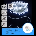Aigostar - LED-Außen-Lichterkette 150xLED/8 Funktionen 15,3m IP44 kaltweiß