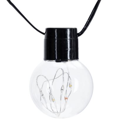 Aigostar - LED Außen-Dekorations-Lichterkette 160xLED 10m IP44 warmweiß