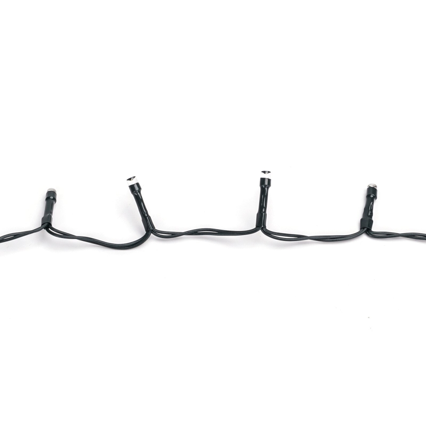 Aigostar-LED Außen-Lichterkette 300xLED/8 Funktionen 3xAA 15,3m IP44 warmweiß