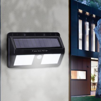 Aigostar - LED Außen-Solarleuchte mit Sensor LED/2,29W/5,5V IP65