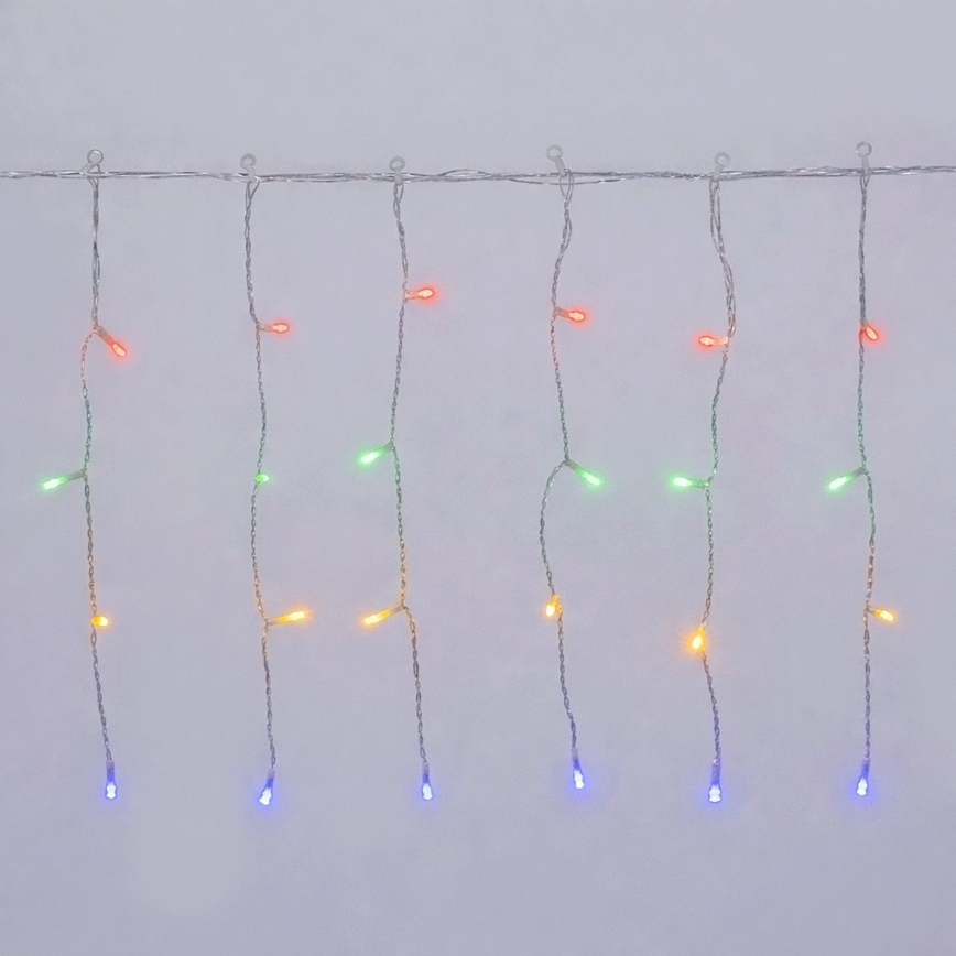 Aigostar - LED-Außen-Weihnachts-Lichterkette 300xLED/8 Funktionen 18x0,4m IP44 mehrfarbig