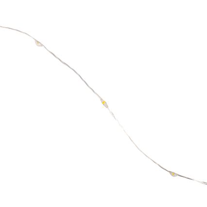 Aigostar - LED Außen-Weihnachts-Lichterkette 600xLED/8 Funktionen 5m IP44 kaltweiß