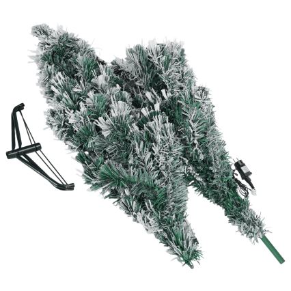 Aigostar - LED-Außen-Weihnachtsbaum 245 LEDs/8 Funktionen 2,1 m IP44 kaltweiß