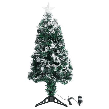 Aigostar - LED-Weihnachtsbaum für den Außenbereich 85 LEDs/8 Funktionen 0,9 m IP44 kaltweiß