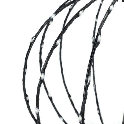 Aigostar - LED-Außen-Weihnachtsdekoration 3,6W/230V Kugel 30cm IP44 Kaltweiß