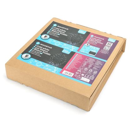 Aigostar - LED-Außen-Weihnachtsdekoration 3,6W/230V Kugel 30cm IP44 Kaltweiß