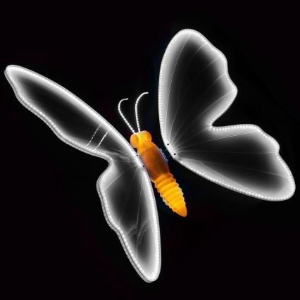 Aigostar - LED Außendekoration 468xLED/18W/230V 75 cm IP44 Schmetterling/kaltweiß