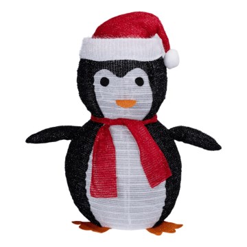Aigostar - LED-Außen-Weihnachtsdekoration 50xLED/3xAA IP44 Pinguin