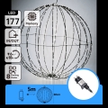Aigostar - LED-Außen-Weihnachtsdekoration LED/3,6W/230V 60 cm IP44 kaltweiß