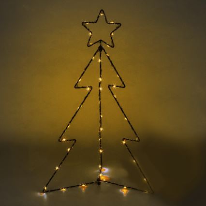 Aigostar - LED-Außen-Weihnachtsdekoration LED/3,6W/230V 60 cm IP44 warmweiß