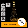Aigostar - LED-Außen-Weihnachtsdekoration LED/3,6W/31/230V 2700K 150 cm IP44