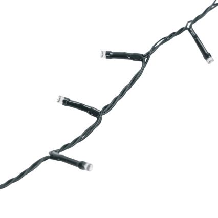 Aigostar - LED-Außen-Weihnachtslichterkette, 100 LEDs, 8 Funktionen, 13 m, IP44, warmweiß