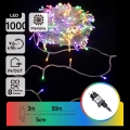 Aigostar - LED Außen-Weihnachtslichterkette 1000xLED/8 Funktionen 53 m IP44 mehrfarbig