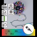 Aigostar - LED Außen-Weihnachtslichterkette 100xLED/8 Funktionen 13m IP44 mehrfarbig