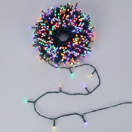 Aigostar - LED Außen-Weihnachtslichterkette 100xLED/8 Funktionen 13m IP44 mehrfarbig