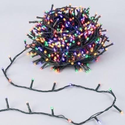 Aigostar - LED Außen-Weihnachtslichterkette 100xLED/8 Funktionen 13m IP44 mehrfarbig