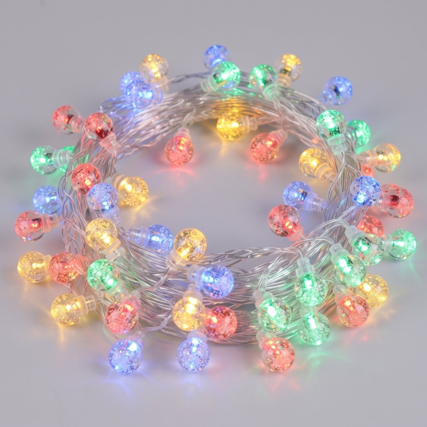 Aigostar - LED-Außen-Weihnachtslichterkette 100xLED/8 Funktionen 13m IP44 mehrfarbig
