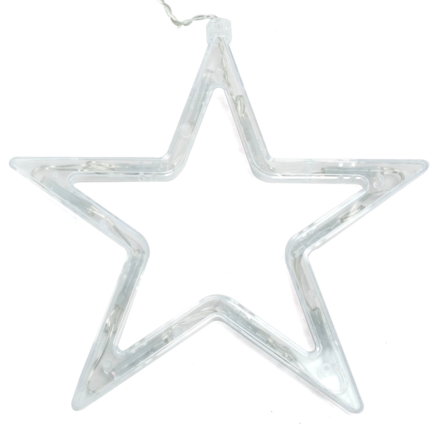 Aigostar - LED Außen-Weihnachtslichterkette 120xLED/6W/230V/8 Funktionen 3x0,6m IP44 kaltweiß + Fernbedienung