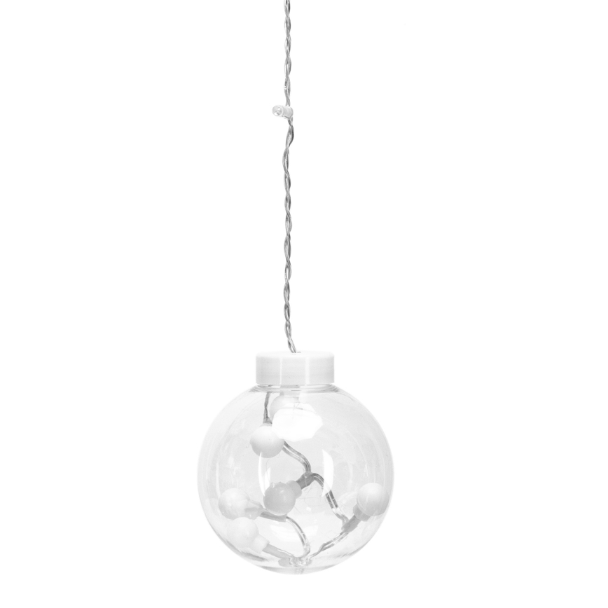 Aigostar - LED-Außen-Weihnachtslichterkette 120xLED/8 Funktionen 3x0,6m IP44 warmweiß + Fernbedienung