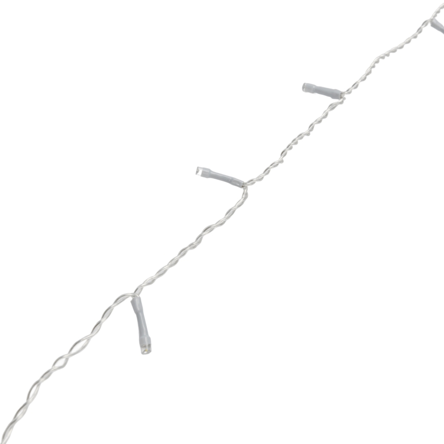Aigostar - LED-Außen-Weihnachtslichterkette 150xLED/6W/230V/8 Funktionen 1,5x1m IP44 kaltweiß + Fernbedienung
