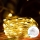 Aigostar - LED Außen-Weihnachtslichterkette 150xLED/8 Funktionen 3xAA 15,3m IP44 warmweiß