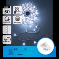 Aigostar - LED-Außen-Weihnachtslichterkette 150xLED/8 Funktionen 3xAA 5,3m IP44 blau