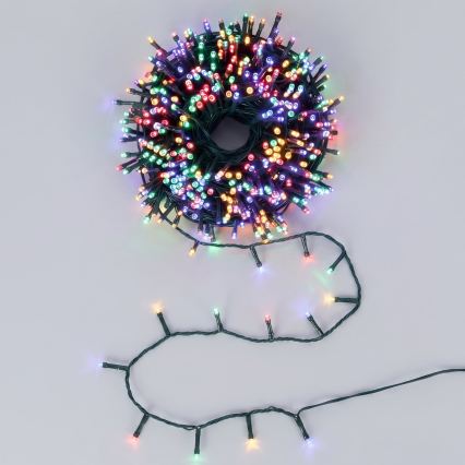 Aigostar - LED-Außen-Weihnachtslichterkette 2000xLED/8 Funktionen 103m IP44 mehrfarbig