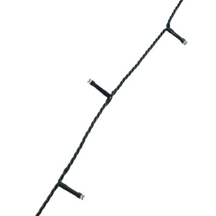 Aigostar - LED-Außen-Weihnachtslichterkette 200 LEDs/8 Funktionen 20 m IP44 kaltweiß