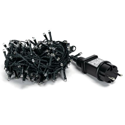 Aigostar - LED-Außen-Weihnachtslichterkette 200xLED/8 Funktionen 13m IP44 warmweiß