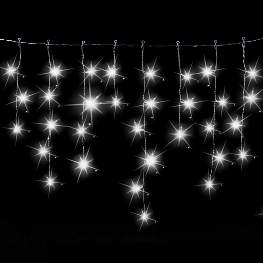 Aigostar - LED Außen-Weihnachtslichterkette 200xLED 8x0,6m IP44 kaltweiß